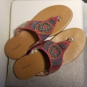 The Sak Shana Sandal in Sunset Stripe Size 8